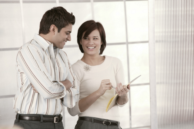 subtle signs a coworker likes you