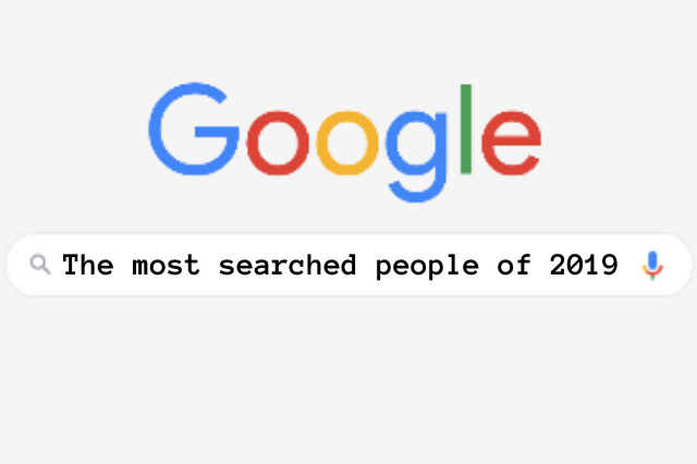 the most searched people on Google in 2019